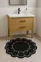 Kaan Home Decorative Looking Jute, Straw Patterned Door Mat, Bathroom, Balcony Mat - 3