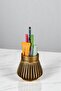Pen Holder Desk Pen Holder Organizer Pen Holder Gold Antique Color Model 83