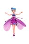 Pixie Flying Doll with Wings, USB, ABS, 6+ years, Purple, Dalimag - 4