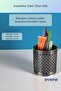 Pen Holder Desk Pen Holder Organizer Pen Holder Silver Antique Color Model 90 - 3