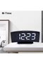 Multifunctional LED Clock with Curved Mirror Style, Ubitec®