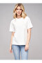 Women's White Lemon Print T-Shirt - Limoncello Retro Summer Style