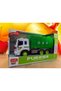 Toy Recycling Vehicle Garbage Truck with 4 Different Sound Friction Flip Lid Opening Large Size 28cm - 3