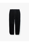 Cotton Three-Threaded Ruffled Sweatpants with Elastic Cuffs, Pockets and Lace-Up Waist - 4