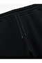 Cotton Three-Threaded Ruffled Sweatpants with Elastic Cuffs, Pockets and Lace-Up Waist - 5