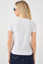 Women's Printed Basic T-Shirt 4349 - Plum - 6