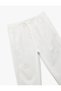 Cotton Pocket Detailed Waist Lace-Up Trousers - 3