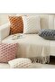 1Pc Super Soft Decorative Throw Pillow Case Rabbit Feather Plush Square 45X45 - 3