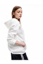 Three Thread Raised Kangaroo Pocket Basic Hooded Sweatshirt