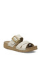 166933.Z5Fx Women's Slippers Beige - 3