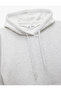 Three Thread Raised Kangaroo Pocket Basic Hooded Sweatshirt - 5