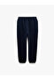Beli Lace-Up Fleece-Lined Pocket Detailed Jogger Winter Sweatpants - 2