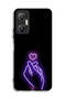 غطاء حماية لهاتف Infinix Hot 20 5G بتصميم قلب صغير - 2