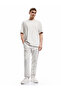Cotton Pocket Detail Relaxed Cut Waist Lace up Canvas Pants