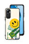 غطاء حماية لهاتف Infinix Hot 20 4G بملصق Feel Cool