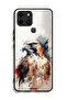 غطاء حماية لهاتف Infinix Smart 6 بتصميم نسر تجريدي - 2