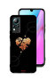 Infinix Note 11 Protective Case Cover Airplanes Touching Heart