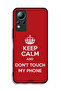 Infinix Note 11 Protective Case Cover Keep Calm And Dont Touch My Phone - 2