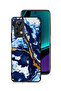 غطاء حماية لهاتف Infinix Note 11 Pro بنقشة فنية متقطعة