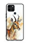 غطاء حماية لهاتف Infinix Smart 6 بتصميم فن تجريدي من الغزلان - 2