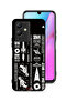 غطاء حماية لهاتف Infinix Note 12 5G بملصق Sowk Space Walk
