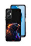 غطاء حماية لهاتف Infinix Hot 20 5G بنقشة فن النسر