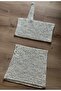 Twinkle Handmade Sequin Detailed Asymmetrical Knitted Skirt Bustier Set