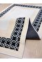 Bamboo, Cream, Organic Cotton Base, Non-Slip, Bath Rug (80X200 cm) - 2