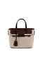 Beige - Brown Plain Women's Handbag Sp1185