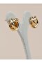 Solévia Minimal Nested Spiral Gold Earrings - 4