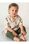 Baby Ethnic Patterned Organic Cotton Pants Set - 5