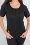 Women's Thermal Zippered Leggings Bottom-Top Set, Neoprene Sports Wristband, Treadmill 3-Piece Set - 3