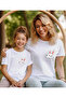 Mother-Daughter Rabbit Pocket Printed Combination T-Shirt (Single Product, Add 2 Pieces to the Cart for Combination)