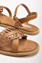 Comfortable Design Tan Sandals - 3