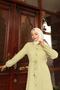 Slit Detailed Long Suit Mint Green - 2
