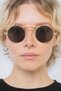 Mindy Gold Green Sunglasses - 5