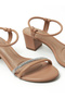 Women's Low Heel Sandals – Elegant & Comfortable Footwear for Daily and Party Wear - 4