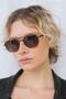 Gerda Bronze Brown Gradient Sunglasses - 2