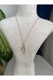 Moon Steel Necklace with Star Detail - 3