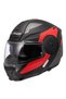 SCOPE 2 DURIA MAT SİYAH-KIRMIZI KASK - 4