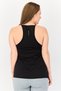 Women Sportswear Fit Sleeveless Running Tank Top, Black - 2