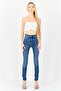 Women Regular Fit Washed Stretchable Jeans, Blue - 4