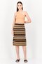 Lauren by Women Petite Fit Aztec Pattern Pencil Skirt, Multicolor - 4