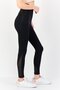 Women Sportswear Fit Short Inseam Training Leggings, Black - 3