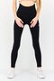Women Sportswear Fit Short Inseam Training Leggings, Black