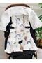 Sun and Rainbow Muslin Zippered Stroller Cover and Cushion - 3