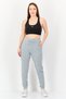 Women Brand Logo Padded Sports Bra, Black - 4