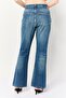 Women Regular Fit Washed Denim Jean, Blue - 4