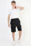 Boy's Summer Combed Cotton Sports Capri Shorts with Pockets - 4