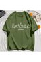Y2K Vintage T-Shirt Tee Market Cartoon Cats Design Print